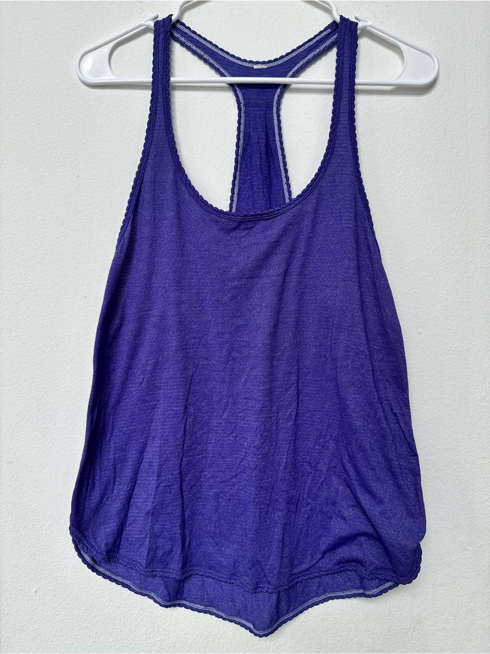 Lululemon Women's Purple Racerback Tank Top